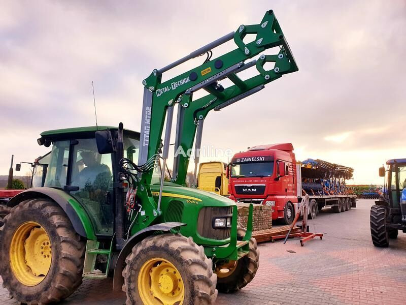 Metal-Technik Frontlader für John Deere 5085 M / Ładowacz czołowy na John Deer - Chargeur frontal pour tracteur pour Tracteur agricole: photos 1 Metal-Technik Frontlader für John Deere 5085 M / Ładowacz czołowy na John Deer - Chargeur frontal pour tracteur pour Tracteur agricole: photos 1