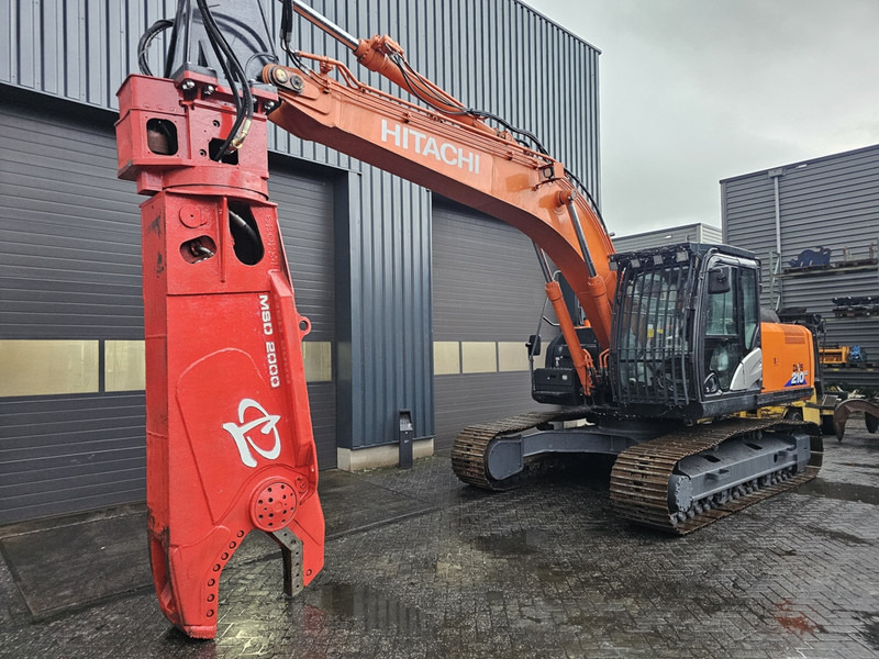 Hitachi zx210-6 labounty msd2000R shear scrap shear labounty hitachi genesis - Pelle de manutention: photos 3 Hitachi zx210-6 labounty msd2000R shear scrap shear labounty hitachi genesis - Pelle de manutention: photos 3