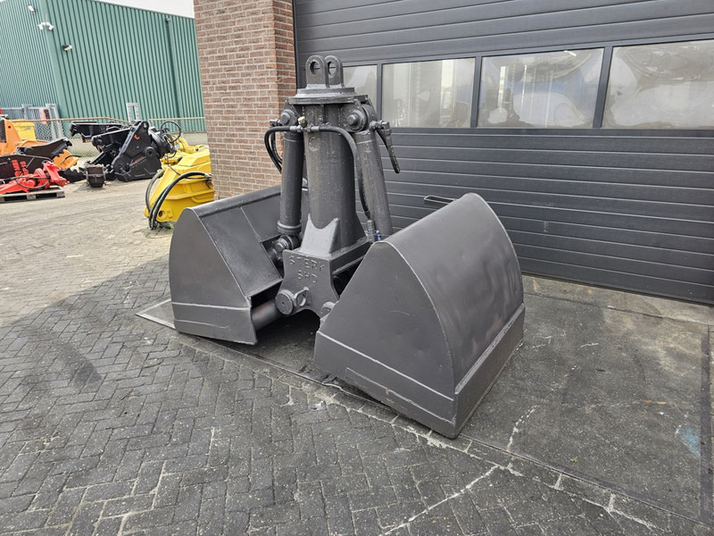 Liebherr gm 1250 liter clamshell bucket liebherr sennebogen fuchs - Grappin pour Engins de chantier: photos 2 Liebherr gm 1250 liter clamshell bucket liebherr sennebogen fuchs - Grappin pour Engins de chantier: photos 2