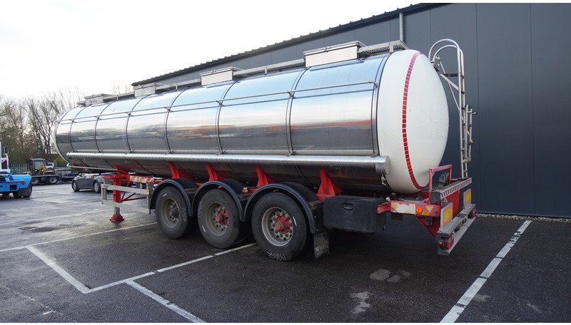 Burg 3 AXLE TANK CHEMIE TRAILER 30.000LTR - Semi-remorque citerne: photos 4 Burg 3 AXLE TANK CHEMIE TRAILER 30.000LTR - Semi-remorque citerne: photos 4