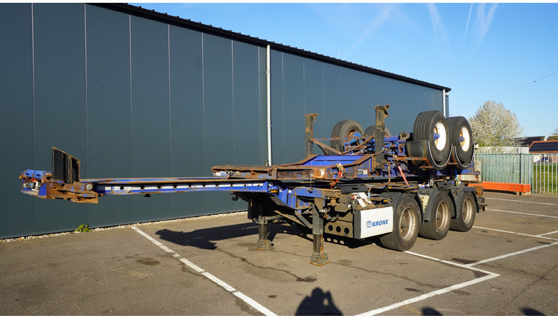Krone 3 AXLE CONTAINER TRANSPORT TRAILER - Semi-remorque porte-conteneur/ Caisse mobile: photos 2 Krone 3 AXLE CONTAINER TRANSPORT TRAILER - Semi-remorque porte-conteneur/ Caisse mobile: photos 2