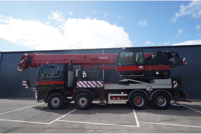 Mercedes-Benz ACTROS 4141 / FAUN HK60 MOBILE CRANE WITH JIB - Camion grue: photos 1 Mercedes-Benz ACTROS 4141 / FAUN HK60 MOBILE CRANE WITH JIB - Camion grue: photos 1