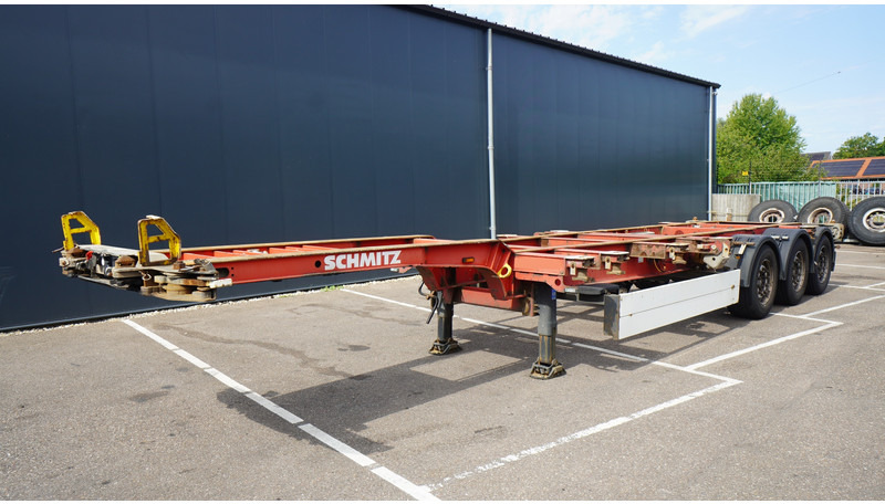 Schmitz Cargobull 3 AXLE CONTAINER TRANSPORT TRAILER EXTENDABLE 45 FT - Semi-remorque porte-conteneur/ Caisse mobile: photos 2 Schmitz Cargobull 3 AXLE CONTAINER TRANSPORT TRAILER EXTENDABLE 45 FT - Semi-remorque porte-conteneur/ Caisse mobile: photos 2