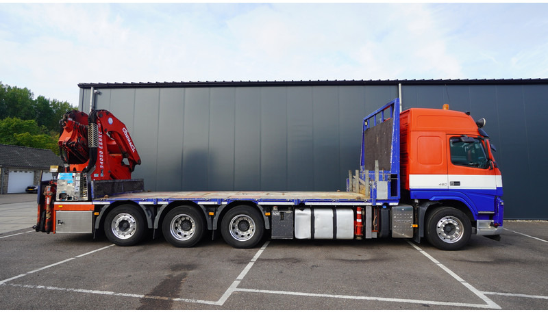Volvo FM 450 8X4 FLATBED WITH GORMACH 3400E6 CRANE - Camion grue: photos 4 Volvo FM 450 8X4 FLATBED WITH GORMACH 3400E6 CRANE - Camion grue: photos 4