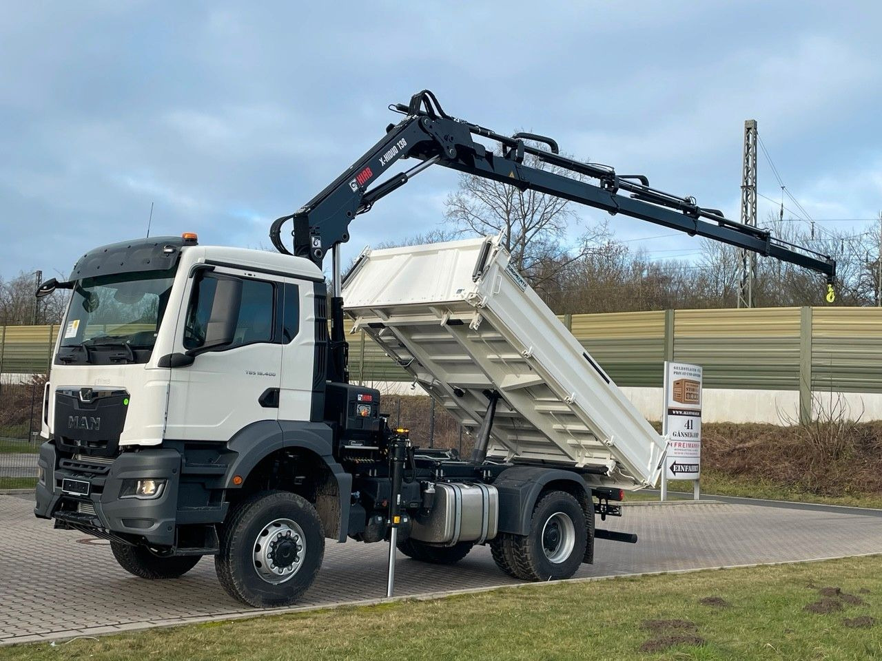MAN TGS 18.400 TG3 4x4 Euro6e Hiab X-HiDuo 138DS-4 - Camion benne, Camion grue: photos 2 MAN TGS 18.400 TG3 4x4 Euro6e Hiab X-HiDuo 138DS-4 - Camion benne, Camion grue: photos 2