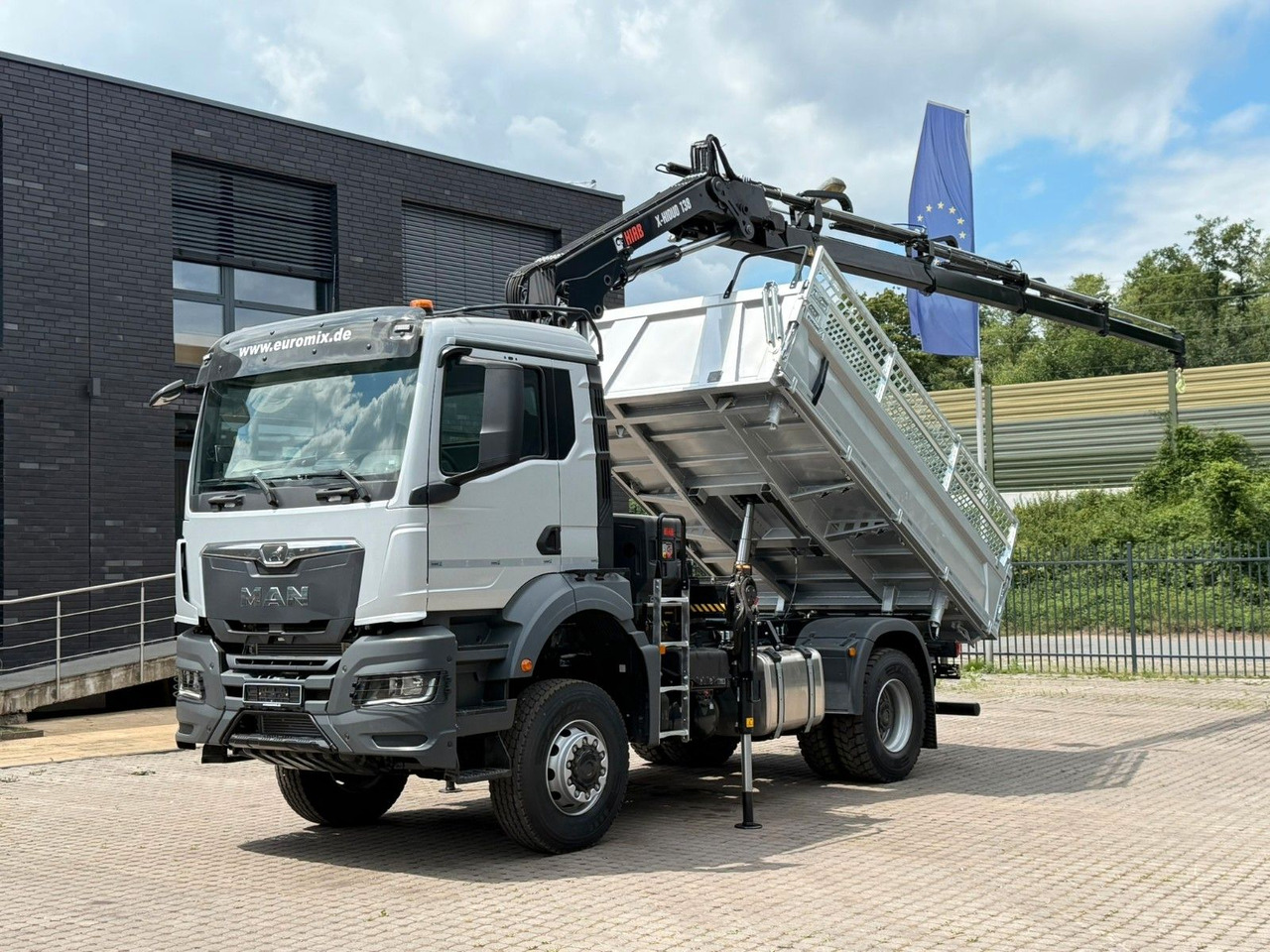 MAN TGS 18.400 TG3 4x4 Euro6e Hiab X-HiDuo 138DS-4 - Camion benne, Camion grue: photos 2 MAN TGS 18.400 TG3 4x4 Euro6e Hiab X-HiDuo 138DS-4 - Camion benne, Camion grue: photos 2