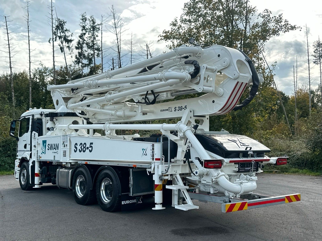MAN TGS 26.510 6x4 SWAN TSP 38-5 160RZ ( 38m ) - Camion pompe: photos 4 MAN TGS 26.510 6x4 SWAN TSP 38-5 160RZ ( 38m ) - Camion pompe: photos 4
