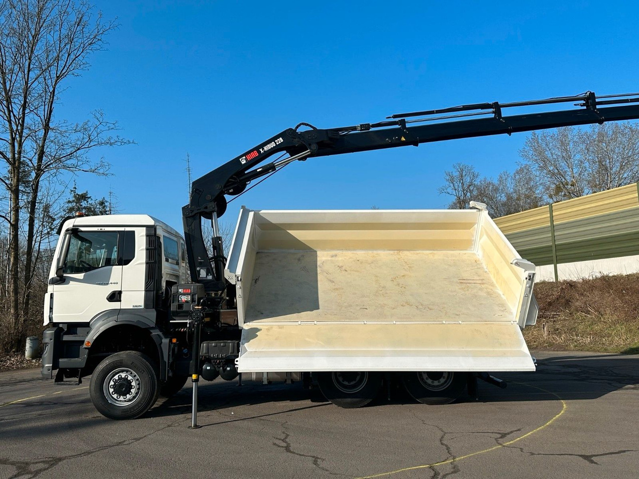 Camion benne, Camion grue MAN TGS 28.440 6x4-4/3-Seiten- Kipper / Hiab 228-6: photos 19