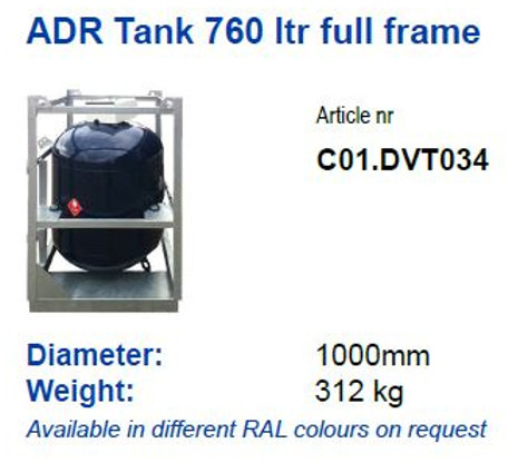 De Visser gastank New ADR LPG tank 760ltr Full Frame LPG, Gas, Gaz, Gastank Available in different RAL colours on request Gastank - Réservoir de carburant pour Camion: photos 2 De Visser gastank New ADR LPG tank 760ltr Full Frame LPG, Gas, Gaz, Gastank Available in different RAL colours on request Gastank - Réservoir de carburant pour Camion: photos 2