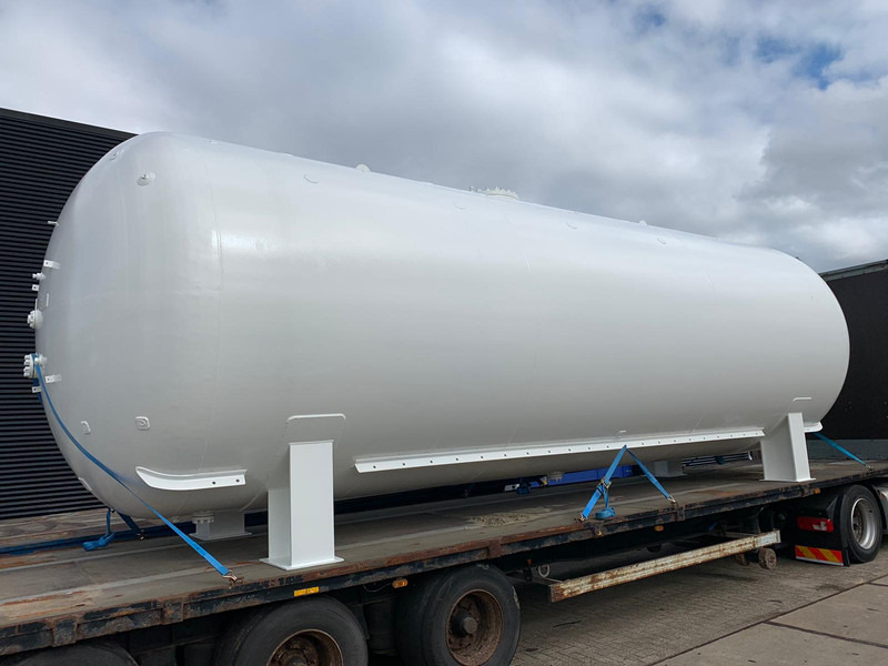 Visser 50m3 (25ton) gastank stationary gastank On flatbed trailer - Gas, Gaz, LPG, GPL, Propane, Butane ID 1.018 - Réservoir de carburant: photos 1 Visser 50m3 (25ton) gastank stationary gastank On flatbed trailer - Gas, Gaz, LPG, GPL, Propane, Butane ID 1.018 - Réservoir de carburant: photos 1