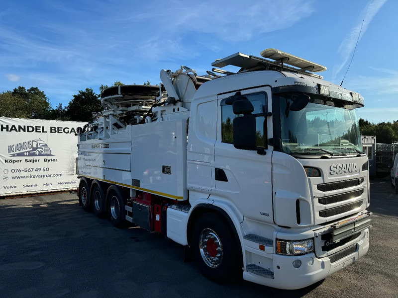 Scania R480 Combi Wiedemann Super 2000 (10+6m3) + Recycler, Euro 6, 2013 - Camion hydrocureur: photos 2 Scania R480 Combi Wiedemann Super 2000 (10+6m3) + Recycler, Euro 6, 2013 - Camion hydrocureur: photos 2