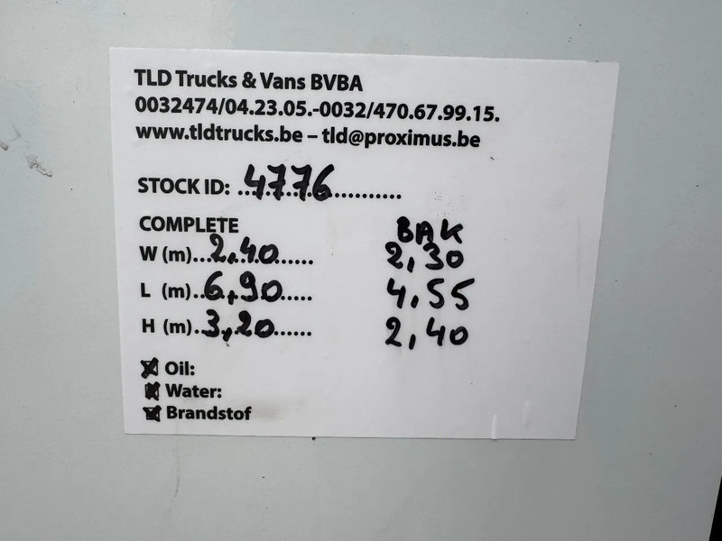 Camion à rideaux coulissants Mercedes-Benz **611D-FRENCH ORIGIN**: photos 13