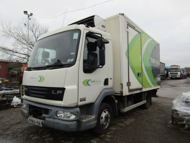 DAF LF 45 160 REFRIDGERATED TRUCK 2012 FOR BREAKING (CARRIER FRIDGE UNIT) - Camion: photos 3 DAF LF 45 160 REFRIDGERATED TRUCK 2012 FOR BREAKING (CARRIER FRIDGE UNIT) - Camion: photos 3