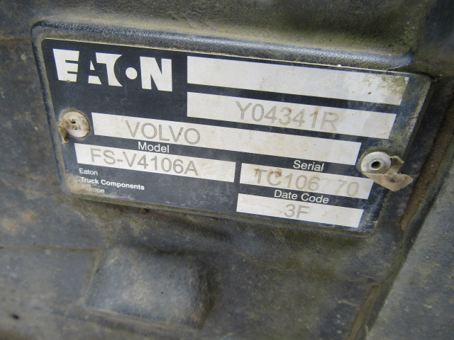 VOLVO FLE EATON 4106A 6 SPEED GEARBOX SUITS 1998 – 2006 TRUCK - Boîte de vitesse pour Camion: photos 2 VOLVO FLE EATON 4106A 6 SPEED GEARBOX SUITS 1998 – 2006 TRUCK - Boîte de vitesse pour Camion: photos 2