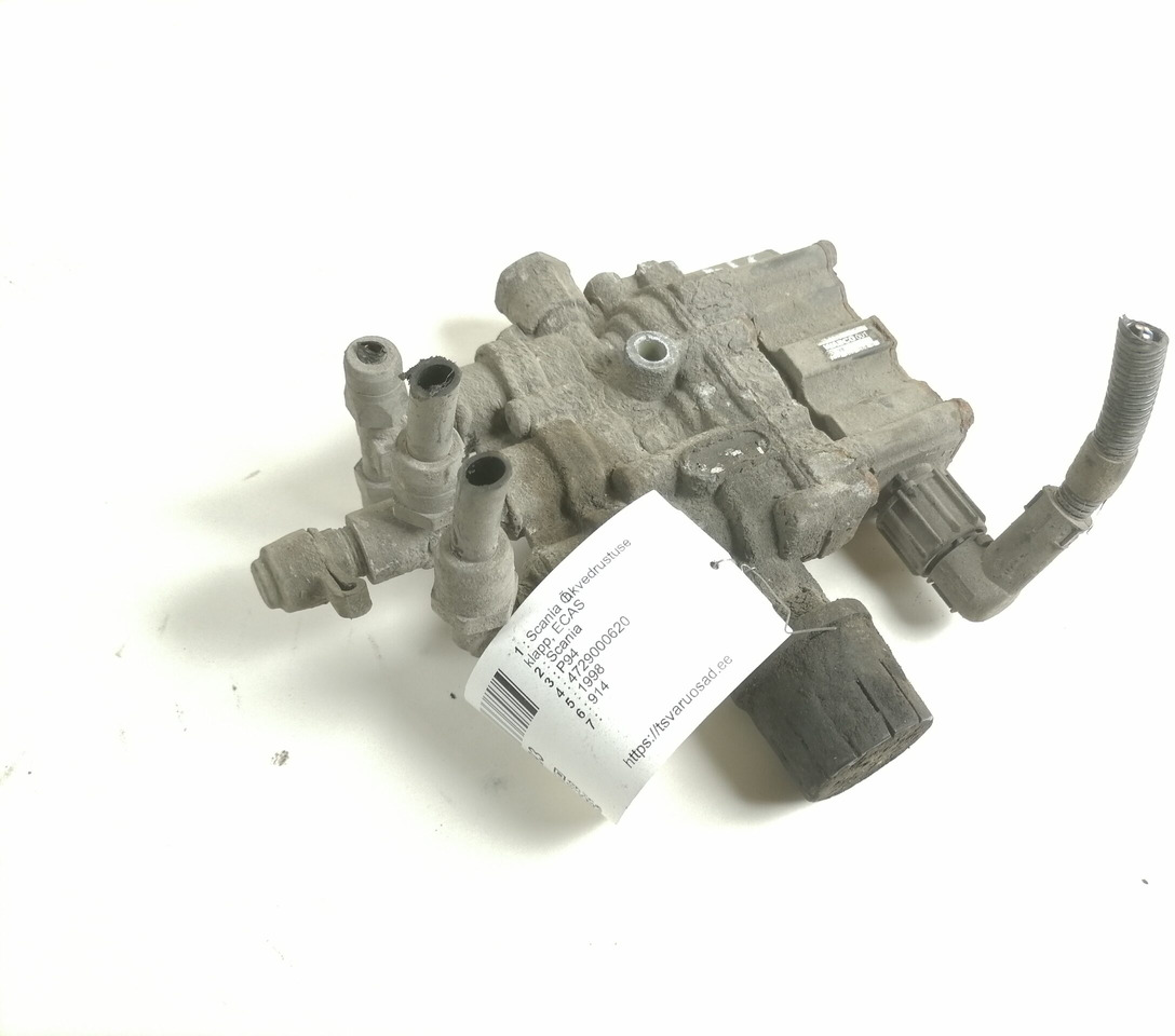 Scania Air suspension control valve, ECAS 4729000620 - Valve de frein pour Camion: photos 1 Scania Air suspension control valve, ECAS 4729000620 - Valve de frein pour Camion: photos 1