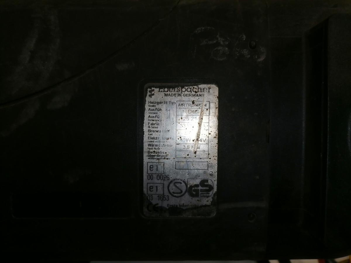 Scania Auxiliary heater Eberspächer - Chauffage/ Ventilation pour Camion: photos 3 Scania Auxiliary heater Eberspächer - Chauffage/ Ventilation pour Camion: photos 3