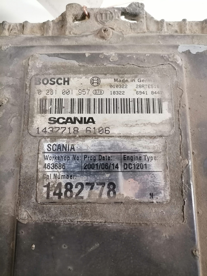 Scania Ecu, EMS 1482778 - Bloc de gestion pour Camion: photos 3 Scania Ecu, EMS 1482778 - Bloc de gestion pour Camion: photos 3
