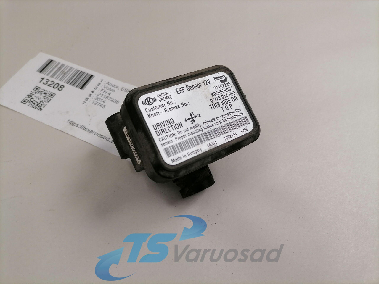 Volvo Andur, ESP 21167238 - Capteur pour Camion: photos 1 Volvo Andur, ESP 21167238 - Capteur pour Camion: photos 1