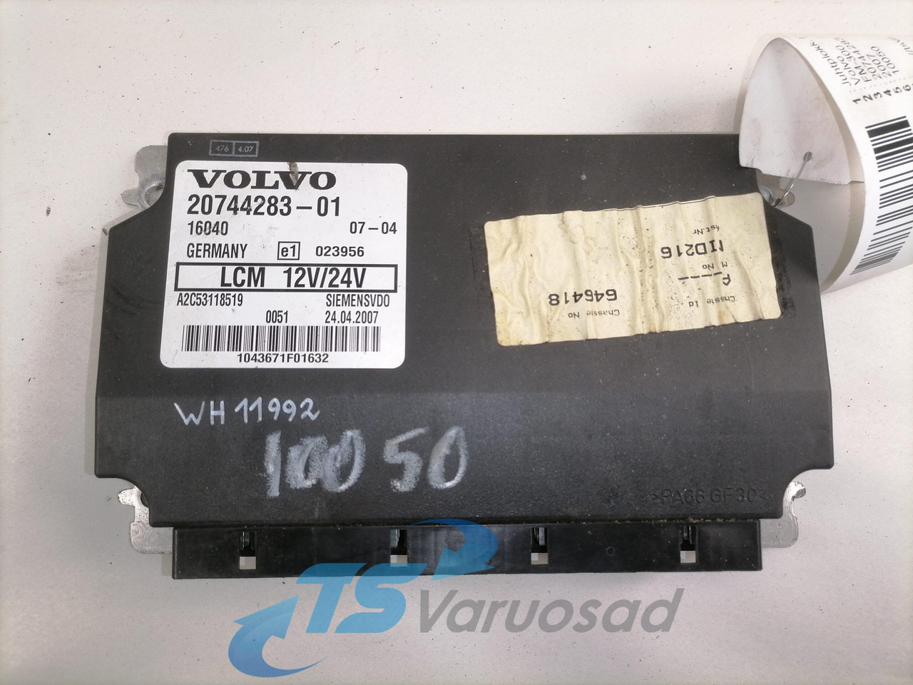 Volvo ECU, LCM 20744283 - Bloc de gestion pour Camion: photos 3 Volvo ECU, LCM 20744283 - Bloc de gestion pour Camion: photos 3