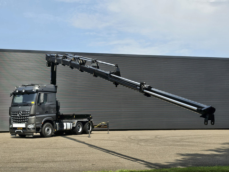 Mercedes-Benz Arocs 2658 6x4 / HMF 40 t/m - 21.3 mtr / WINCH - Camion grue: photos 5 Mercedes-Benz Arocs 2658 6x4 / HMF 40 t/m - 21.3 mtr / WINCH - Camion grue: photos 5