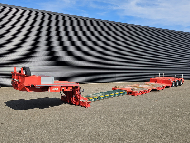 Nooteboom EURO-48-03 / EXTENDABLE / REMOVABLE NECK - Semi-remorque surbaissé: photos 1 Nooteboom EURO-48-03 / EXTENDABLE / REMOVABLE NECK - Semi-remorque surbaissé: photos 1