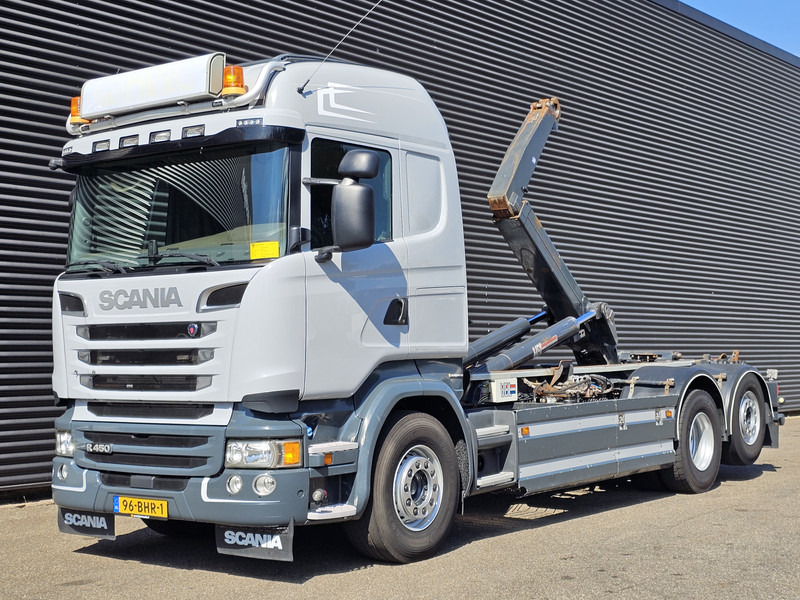 Scania R450 6x2*4 / VDL HOOKLIFT / EURO 6 - Camion ampliroll: photos 1 Scania R450 6x2*4 / VDL HOOKLIFT / EURO 6 - Camion ampliroll: photos 1