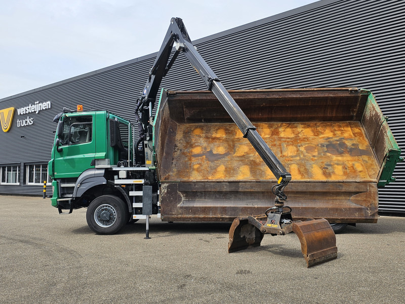 Tatra 6X6 / T158/II / 2 SIDE TIPPER - HMF Z CRANE - Camion benne, Camion grue: photos 3 Tatra 6X6 / T158/II / 2 SIDE TIPPER - HMF Z CRANE - Camion benne, Camion grue: photos 3