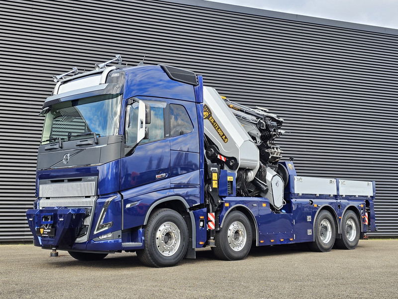 Camion grue Volvo FH 16.550 / ERKIN 172TM CRANE / JIB / WINCH: photos 11