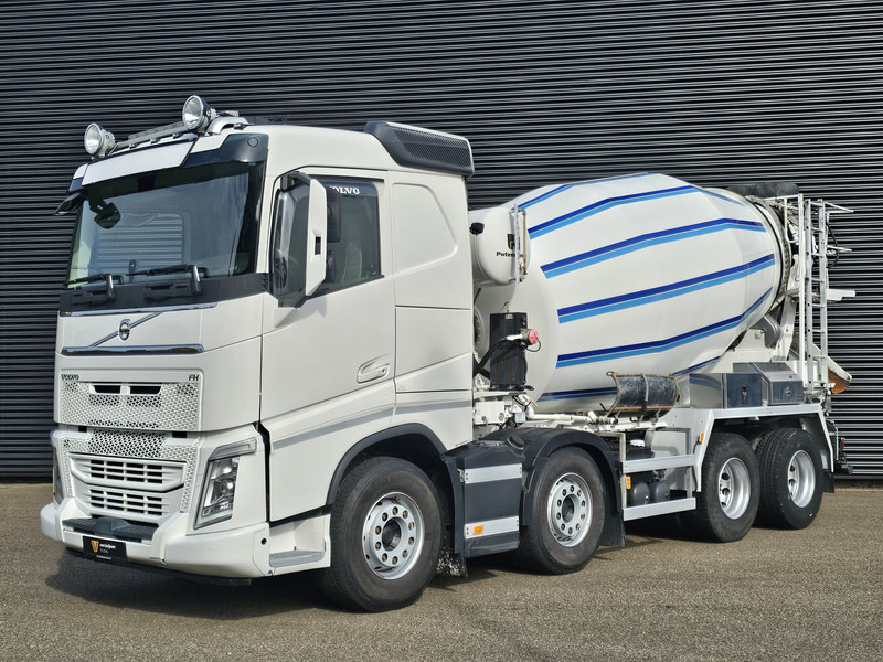 Volvo FH 540 8x4 / BOOGIE LIFT / 10m3 PUTZMEISTER - MIXER / MISCHER - Camion malaxeur: photos 1 Volvo FH 540 8x4 / BOOGIE LIFT / 10m3 PUTZMEISTER - MIXER / MISCHER - Camion malaxeur: photos 1