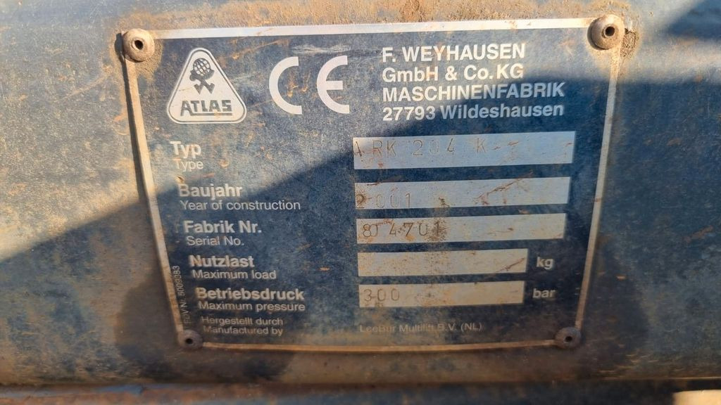 Atlas Abrollkipperaufbau 3 Achser - Camion ampliroll: photos 3 Atlas Abrollkipperaufbau 3 Achser - Camion ampliroll: photos 3