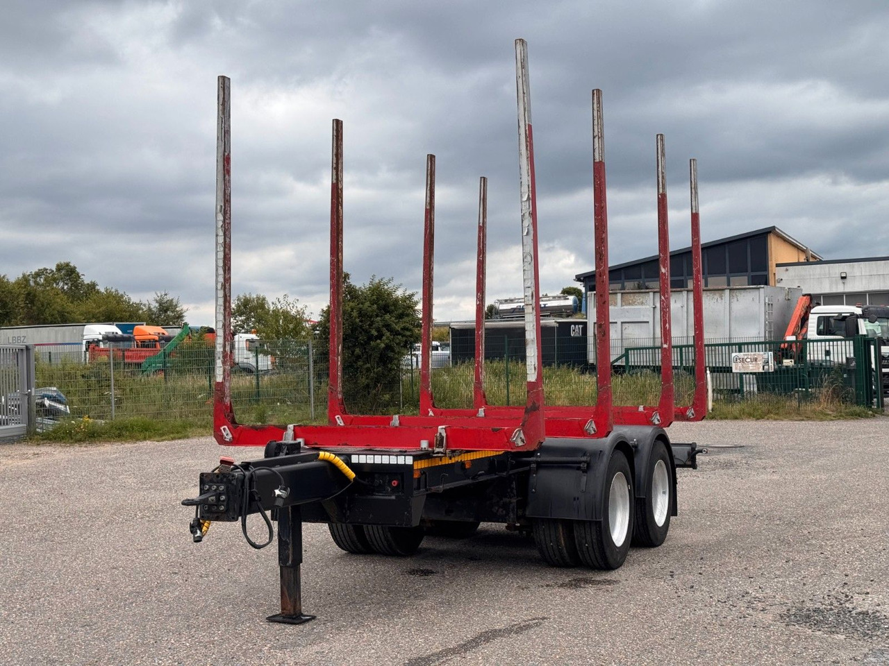 Goldhofer Glogger 2 Achser 14,5 m 18 to. Holztransporter - Remorque grumier: photos 3 Goldhofer Glogger 2 Achser 14,5 m 18 to. Holztransporter - Remorque grumier: photos 3