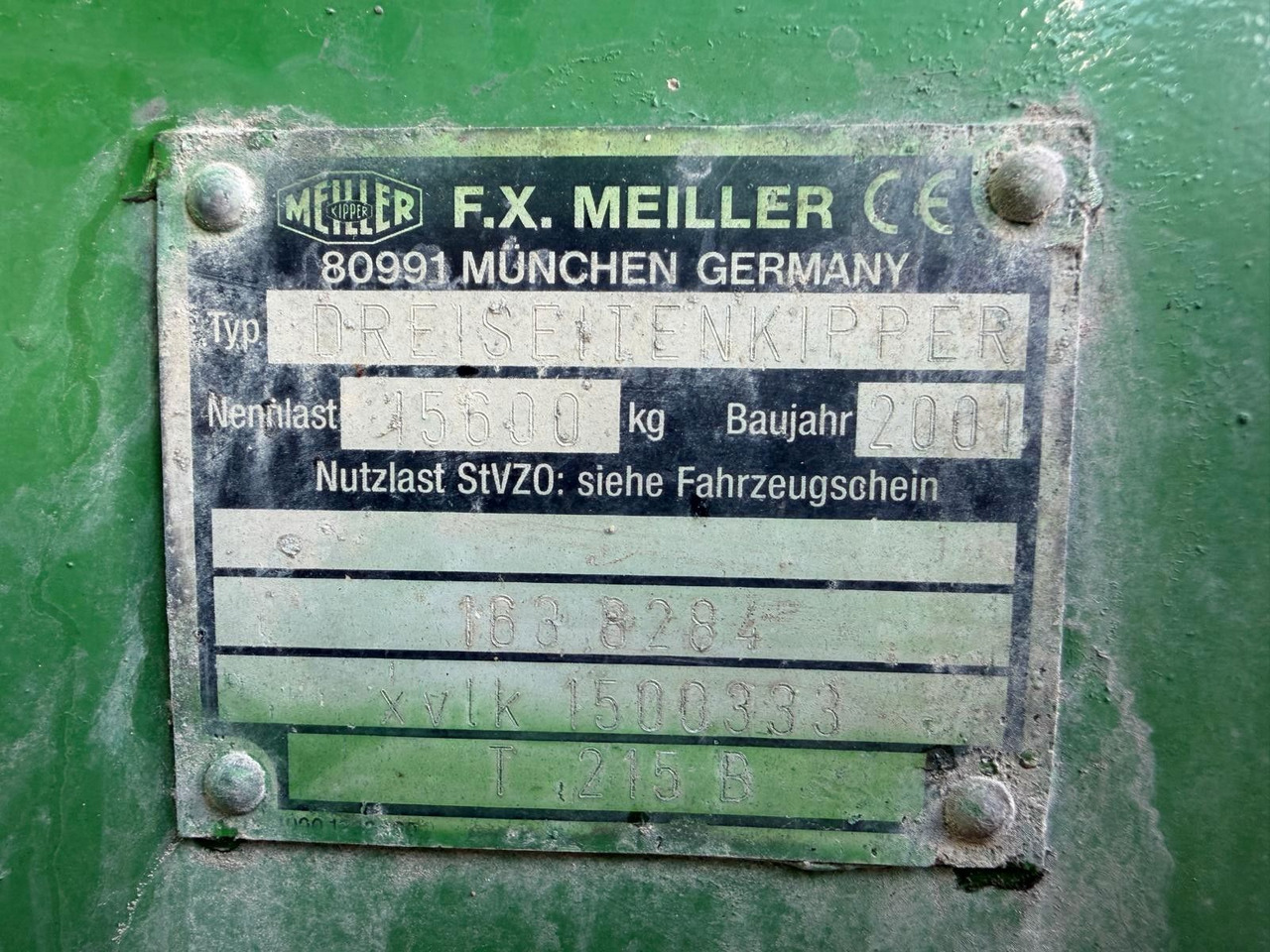 Camion benne Mercedes-Benz 2643 6x4 Meiller 3S. Kipper Bordmatik | Blatt/Bl: photos 19