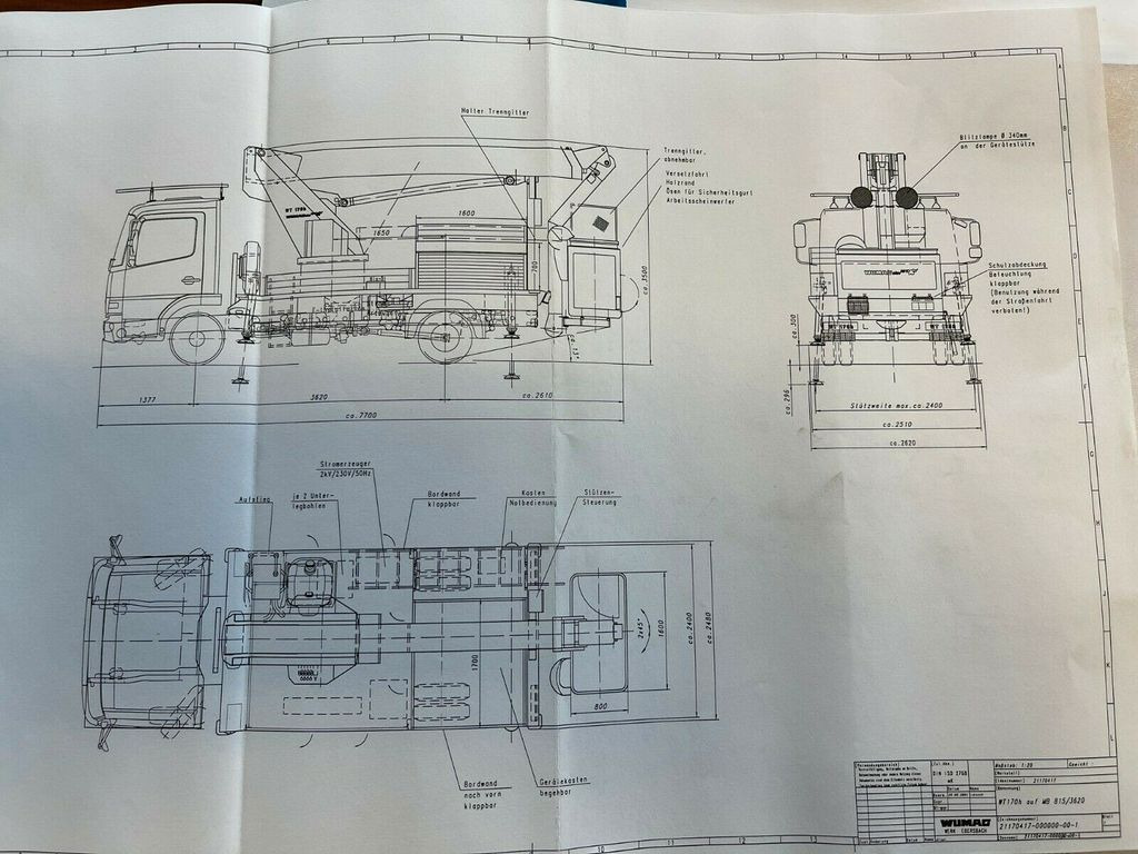 Mercedes-Benz 815 4x2 Hubarbeitsbühne Wumag 170 high 17 m Mercedes-Benz 815 4x2 Hubarbeitsbühne Wumag 170 high 17 m - Camion avec nacelle, Véhicule utilitaire: photos 5 Mercedes-Benz 815 4x2 Hubarbeitsbühne Wumag 170 high 17 m Mercedes-Benz 815 4x2 Hubarbeitsbühne Wumag 170 high 17 m - Camion avec nacelle, Véhicule utilitaire: photos 5