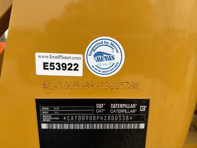 CAT 908 - Chargeuse sur pneus: photos 5 CAT 908 - Chargeuse sur pneus: photos 5