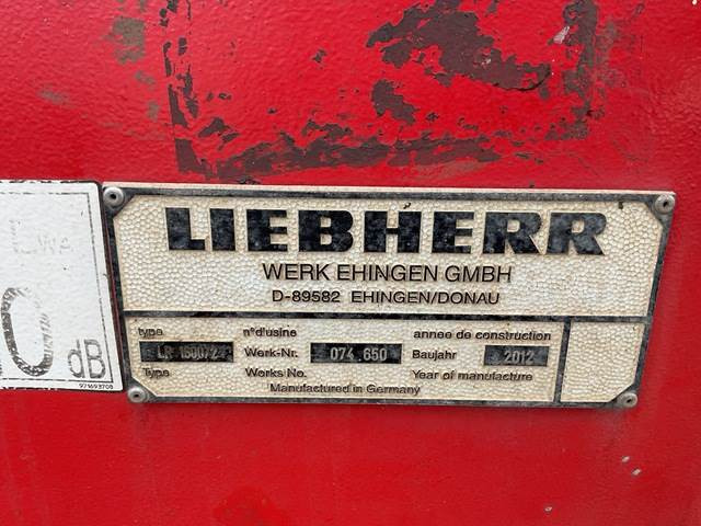Liebherr LR1600/2 - Grue sur chenilles: photos 5 Liebherr LR1600/2 - Grue sur chenilles: photos 5