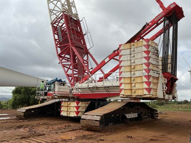 Liebherr LR1600/2 - Grue sur chenilles: photos 2 Liebherr LR1600/2 - Grue sur chenilles: photos 2