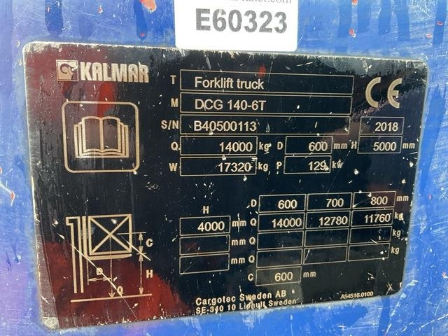 Kalmar DCG140-6T - Chariot élévateur: photos 3 Kalmar DCG140-6T - Chariot élévateur: photos 3