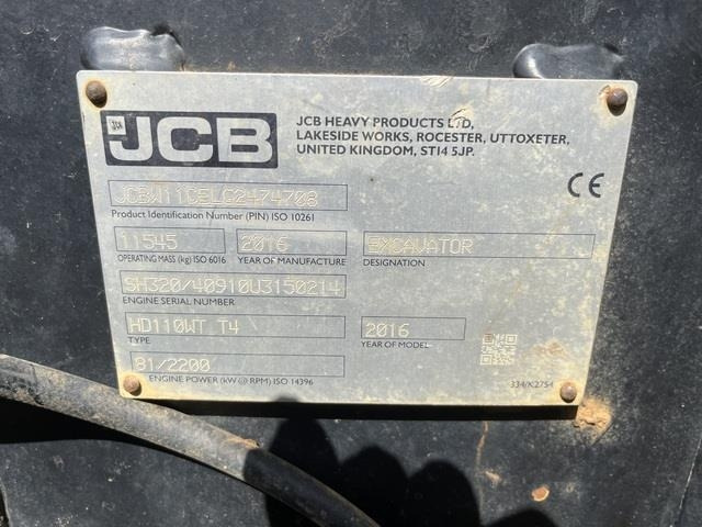 JCB HD110WTT4 - Pelle sur pneus: photos 5 JCB HD110WTT4 - Pelle sur pneus: photos 5