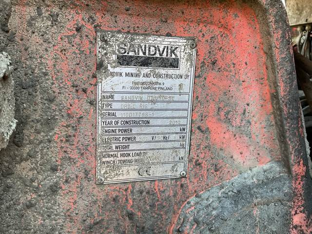 Sandvik DT1140-SC - Machine d'exploitation minière: photos 3 Sandvik DT1140-SC - Machine d'exploitation minière: photos 3