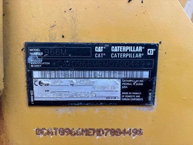 CAT 966M - Chargeuse sur pneus: photos 5 CAT 966M - Chargeuse sur pneus: photos 5