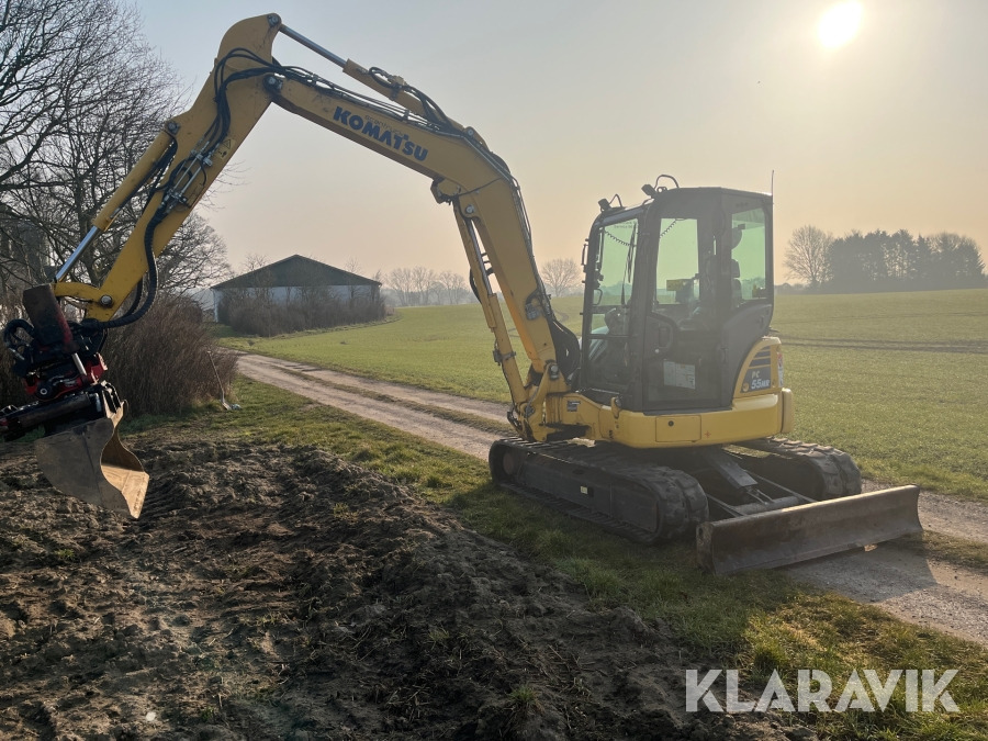 Pelle Gravemaskine Komatsu PC 55 MR5: photos 1