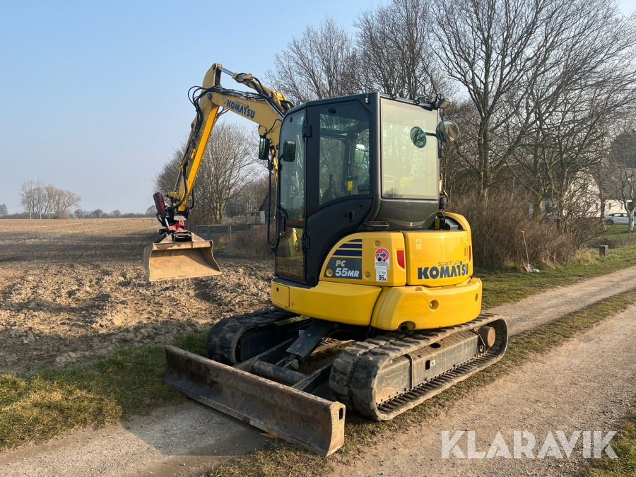 Gravemaskine Komatsu PC 55 MR5 - Pelle: photos 4 Gravemaskine Komatsu PC 55 MR5 - Pelle: photos 4