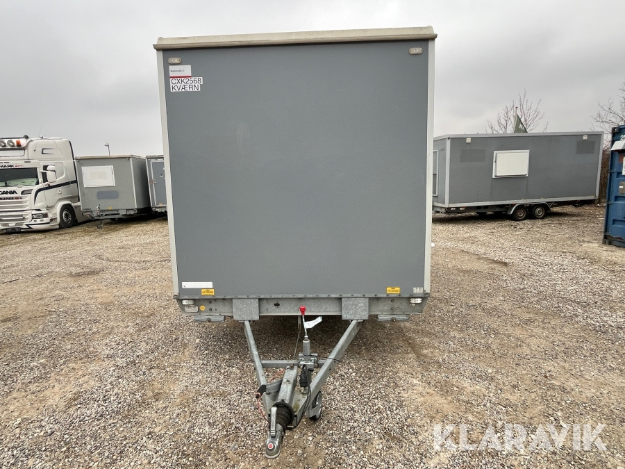 Letvogn med dobbelt toilet og bad Scanvogn 1000 kg - Conteneur comme habitat: photos 2 Letvogn med dobbelt toilet og bad Scanvogn 1000 kg - Conteneur comme habitat: photos 2