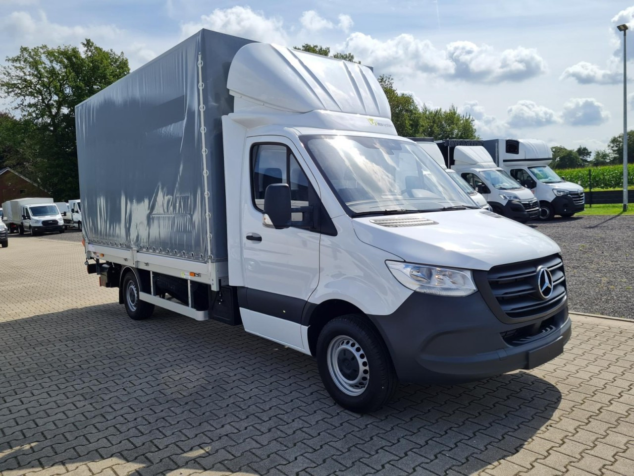 Mercedes-Benz Sprinter 315 RWD Pritsche Schiebe Plane LBW KLIMA TEMPOMAT - Utilitaire rideaux coulissants (PLSC): photos 4 Mercedes-Benz Sprinter 315 RWD Pritsche Schiebe Plane LBW KLIMA TEMPOMAT - Utilitaire rideaux coulissants (PLSC): photos 4