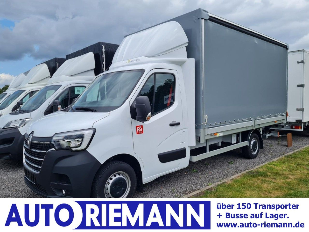 Renault Master 3,5t Pritsche Schiebe Plane dCi LBW Luftf - Utilitaire rideaux coulissants (PLSC): photos 1 Renault Master 3,5t Pritsche Schiebe Plane dCi LBW Luftf - Utilitaire rideaux coulissants (PLSC): photos 1