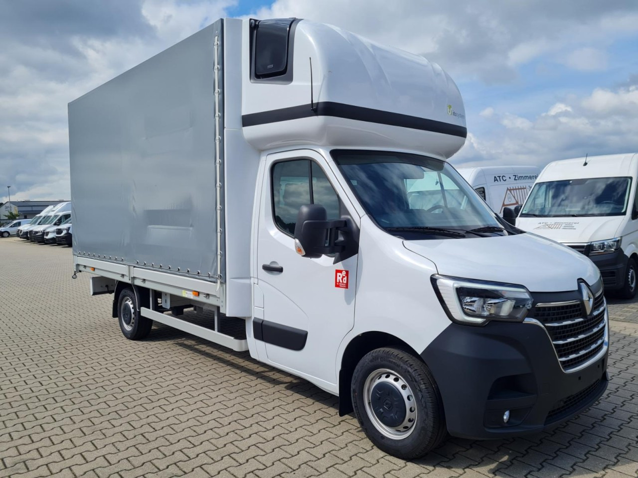 Renault Master 35 Pritsche Schiebe Plane Schlafkab. STHZ - Utilitaire rideaux coulissants (PLSC): photos 3 Renault Master 35 Pritsche Schiebe Plane Schlafkab. STHZ - Utilitaire rideaux coulissants (PLSC): photos 3