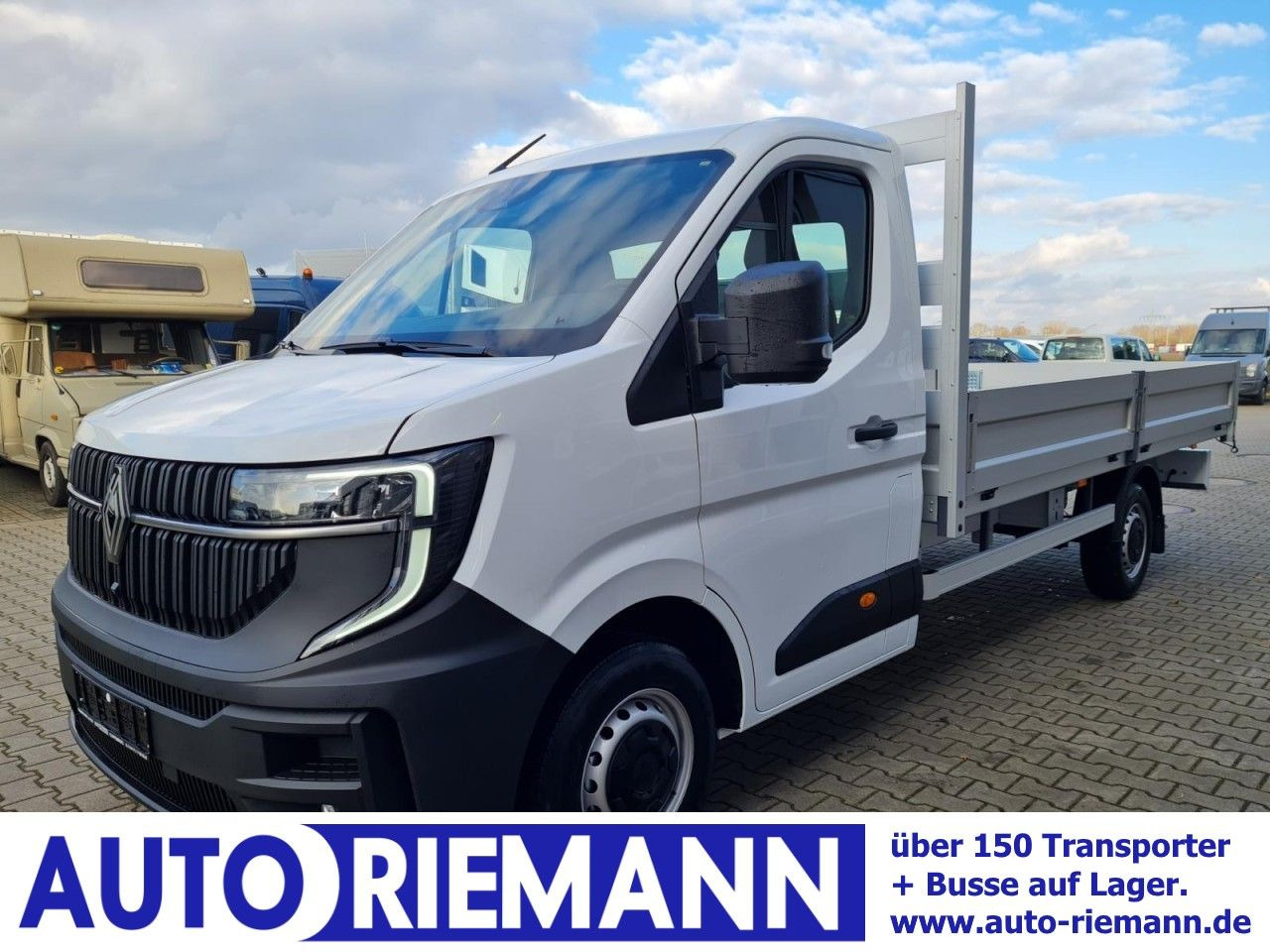Renault Master New 35 Pritsche lang KLIMA KOMFORT TEMPOM - Utilitaire plateau: photos 1 Renault Master New 35 Pritsche lang KLIMA KOMFORT TEMPOM - Utilitaire plateau: photos 1