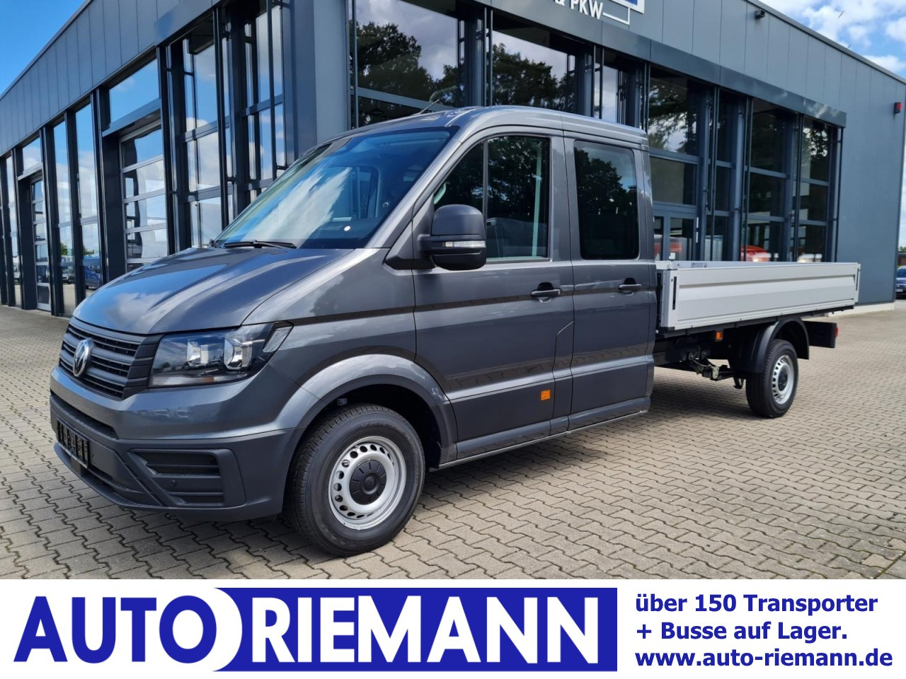 Volkswagen Crafter 35 DOKA 7-Sitze Maxi L4 KLIMA TEMPOMAT - Utilitaire plateau, Utilitaire double cabine: photos 1 Volkswagen Crafter 35 DOKA 7-Sitze Maxi L4 KLIMA TEMPOMAT - Utilitaire plateau, Utilitaire double cabine: photos 1