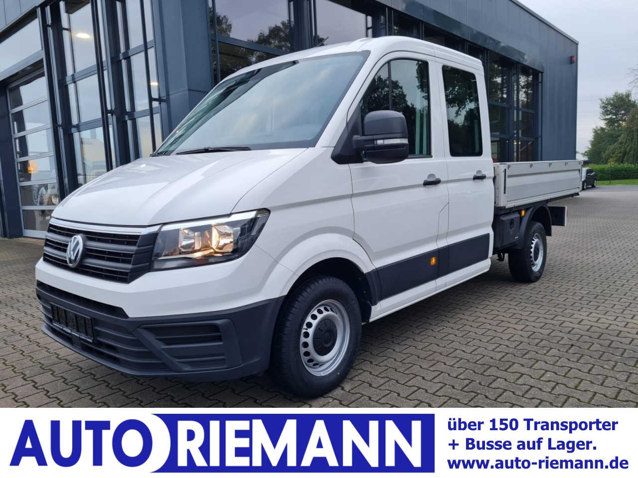Volkswagen Crafter 35 Doka MR Pritsche AHK Klima 7 Sitzer - Utilitaire plateau, Utilitaire double cabine: photos 1 Volkswagen Crafter 35 Doka MR Pritsche AHK Klima 7 Sitzer - Utilitaire plateau, Utilitaire double cabine: photos 1