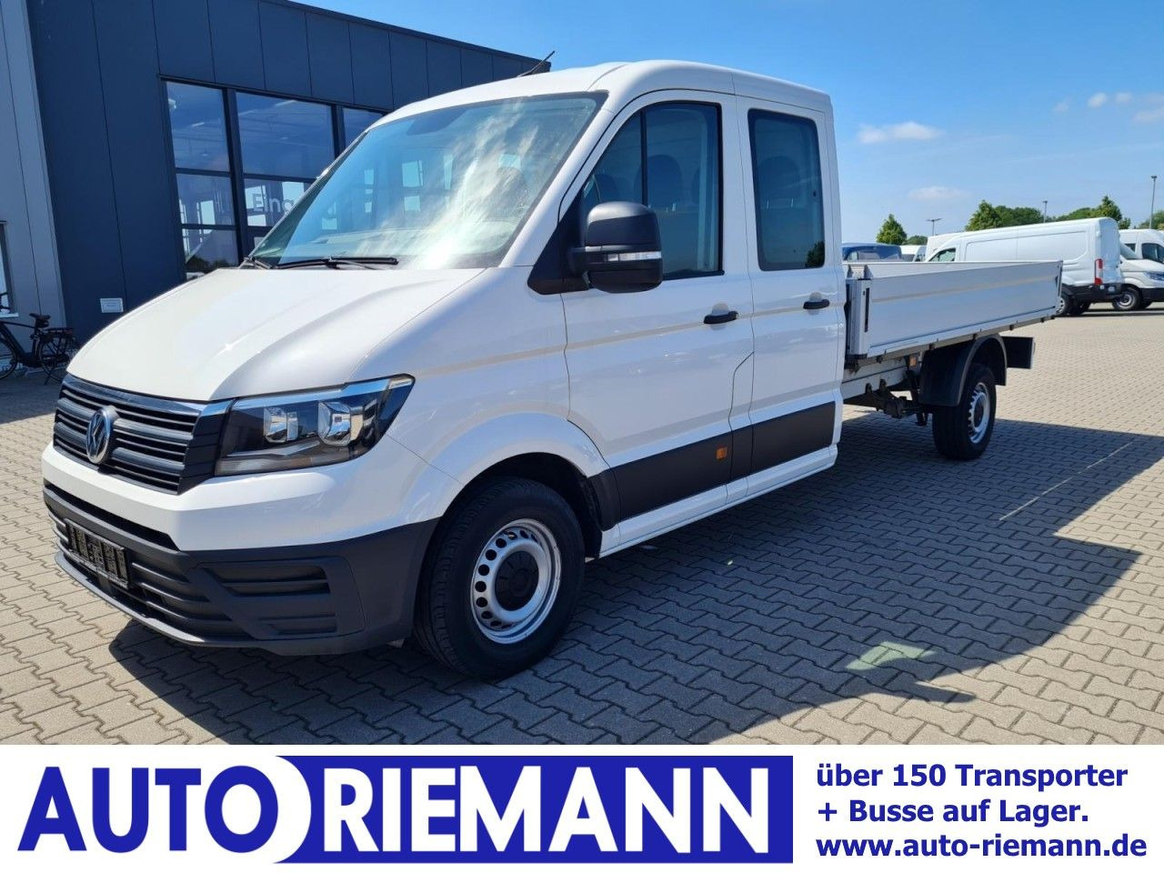 Volkswagen Crafter 35 Doka TDI Lang AHK KLIMA - Utilitaire plateau, Utilitaire double cabine: photos 1 Volkswagen Crafter 35 Doka TDI Lang AHK KLIMA - Utilitaire plateau, Utilitaire double cabine: photos 1